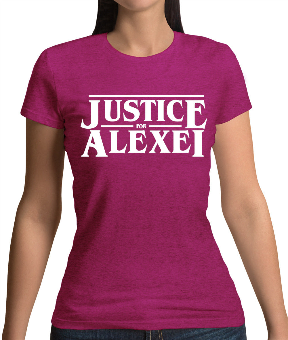 Justice For Alexei Womens T-Shirt Justice For Alexei Womens T-Shirt