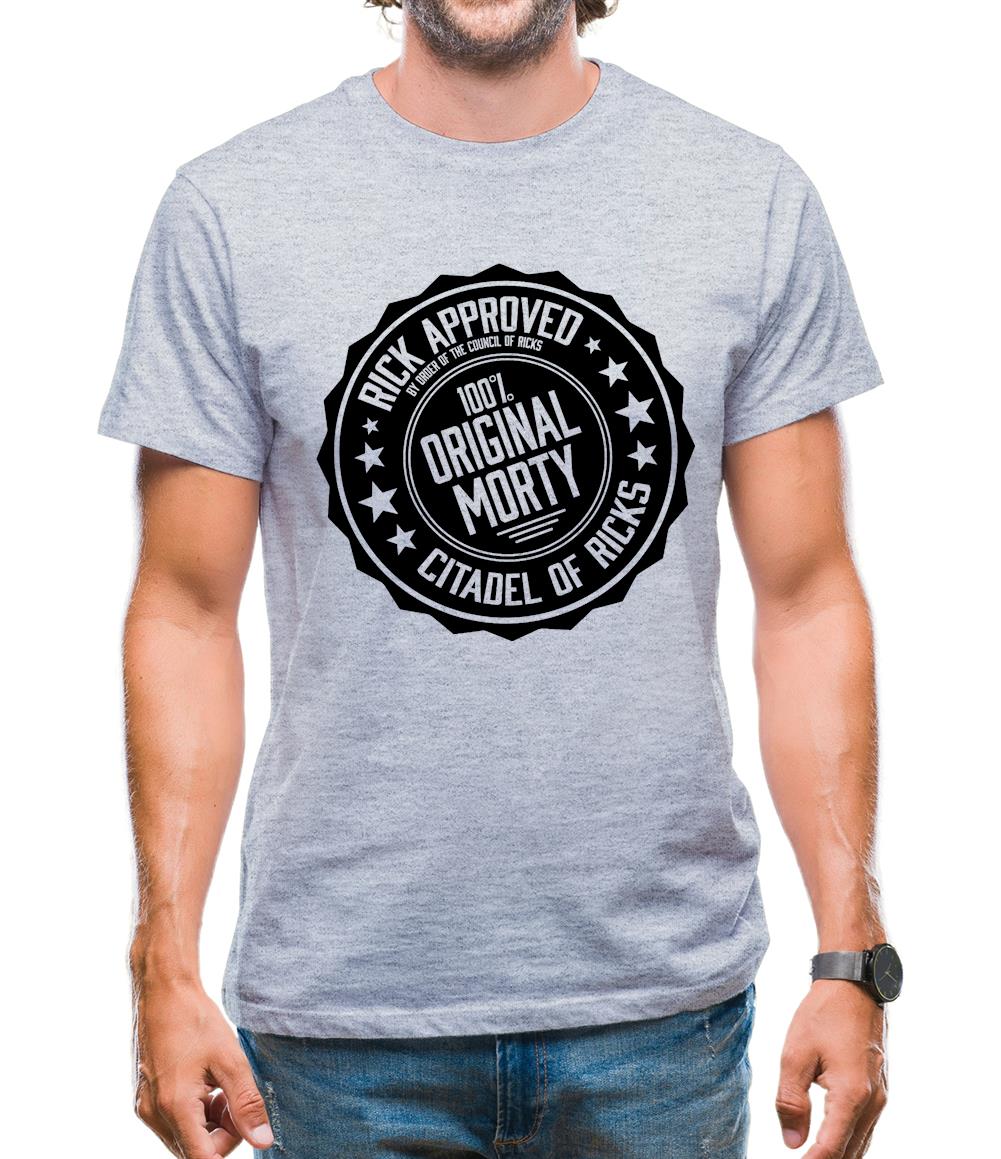 100% Original Morty Mens T-Shirt 100% Original Morty Mens T-Shirt