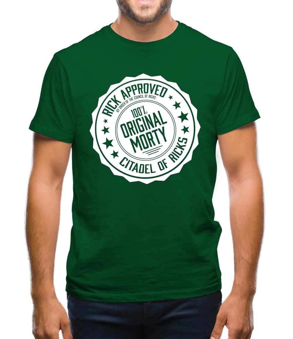 100% Original Morty Mens T-Shirt 100% Original Morty Mens T-Shirt