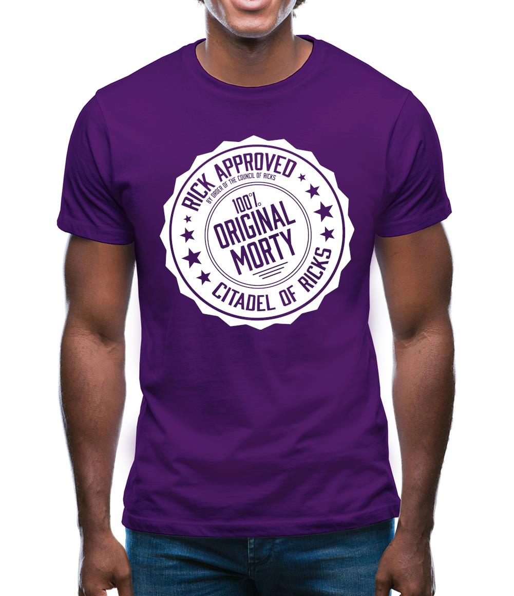100% Original Morty Mens T-Shirt 100% Original Morty Mens T-Shirt