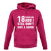 18 Years On And I Still Don't Give A Damn Unisex Hoodie 18 Years On And I Still Don't Give A Damn Unisex Hoodie