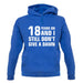 18 Years On And I Still Don't Give A Damn Unisex Hoodie 18 Years On And I Still Don't Give A Damn Unisex Hoodie