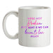 Not Broken Just Bent Ceramic Mug Not Broken Just Bent Ceramic Mug