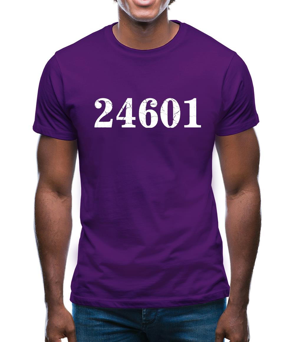 24601 Prison Number Mens T-Shirt 24601 Prison Number Mens T-Shirt