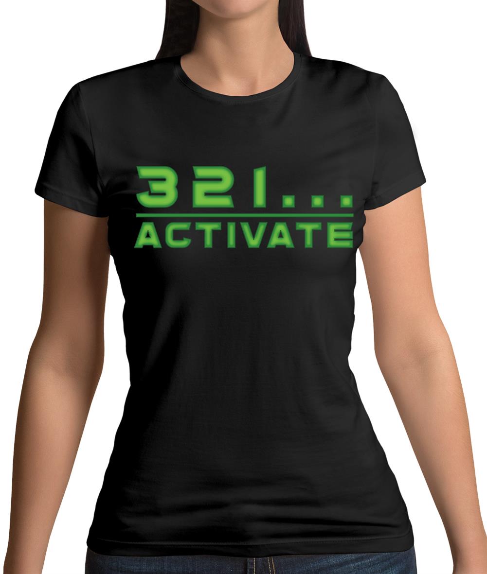 321…Activate Womens T-Shirt 321…Activate Womens T-Shirt
