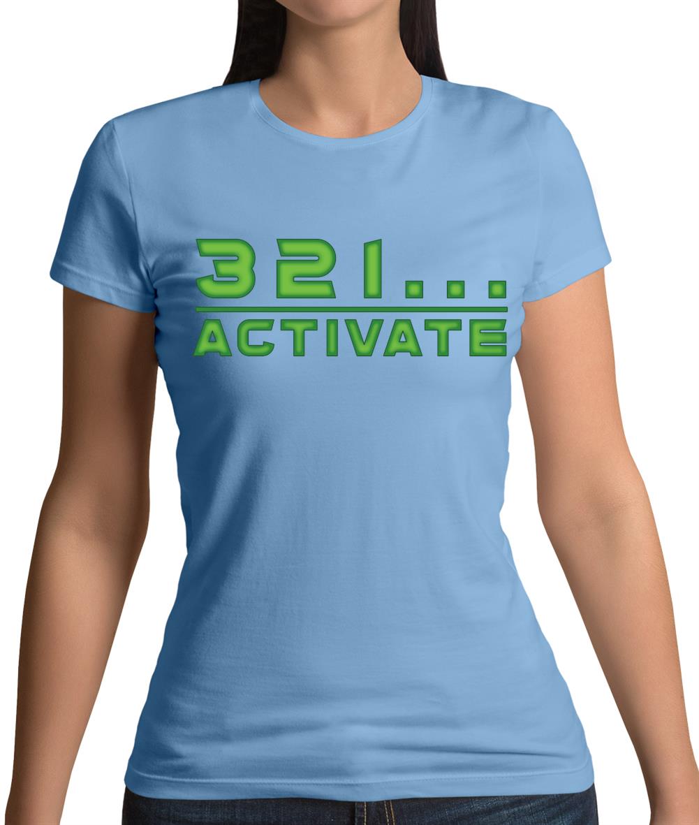 321…Activate Womens T-Shirt 321…Activate Womens T-Shirt