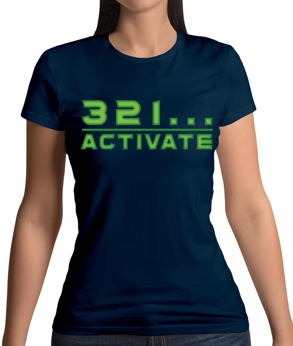321…Activate Womens T-Shirt 321…Activate Womens T-Shirt