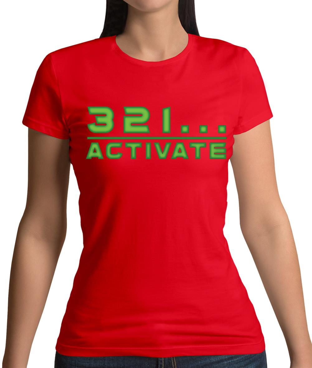 321…Activate Womens T-Shirt 321…Activate Womens T-Shirt