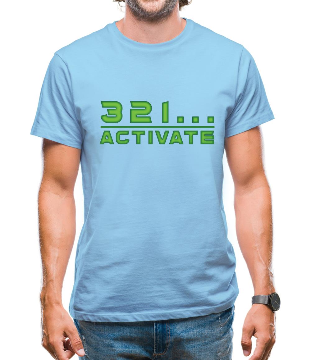 321…Activate Mens T-Shirt 321…Activate Mens T-Shirt