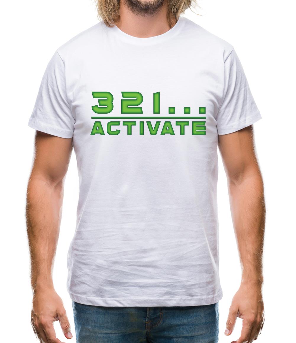 321…Activate Mens T-Shirt 321…Activate Mens T-Shirt