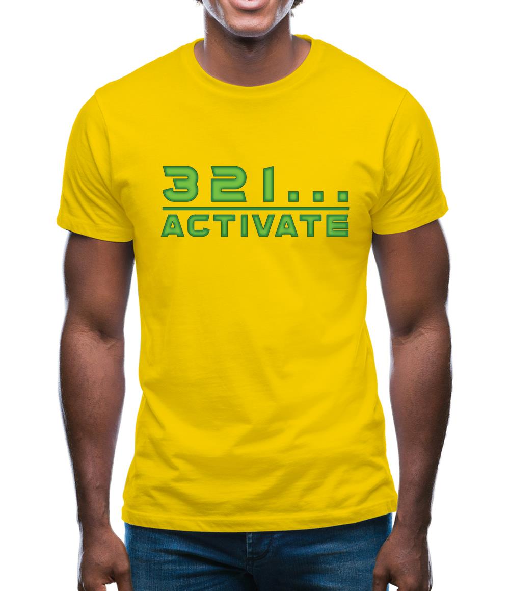 321…Activate Mens T-Shirt 321…Activate Mens T-Shirt