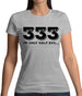 Half Evil 333 Womens T-Shirt Half Evil 333 Womens T-Shirt