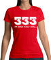 Half Evil 333 Womens T-Shirt Half Evil 333 Womens T-Shirt