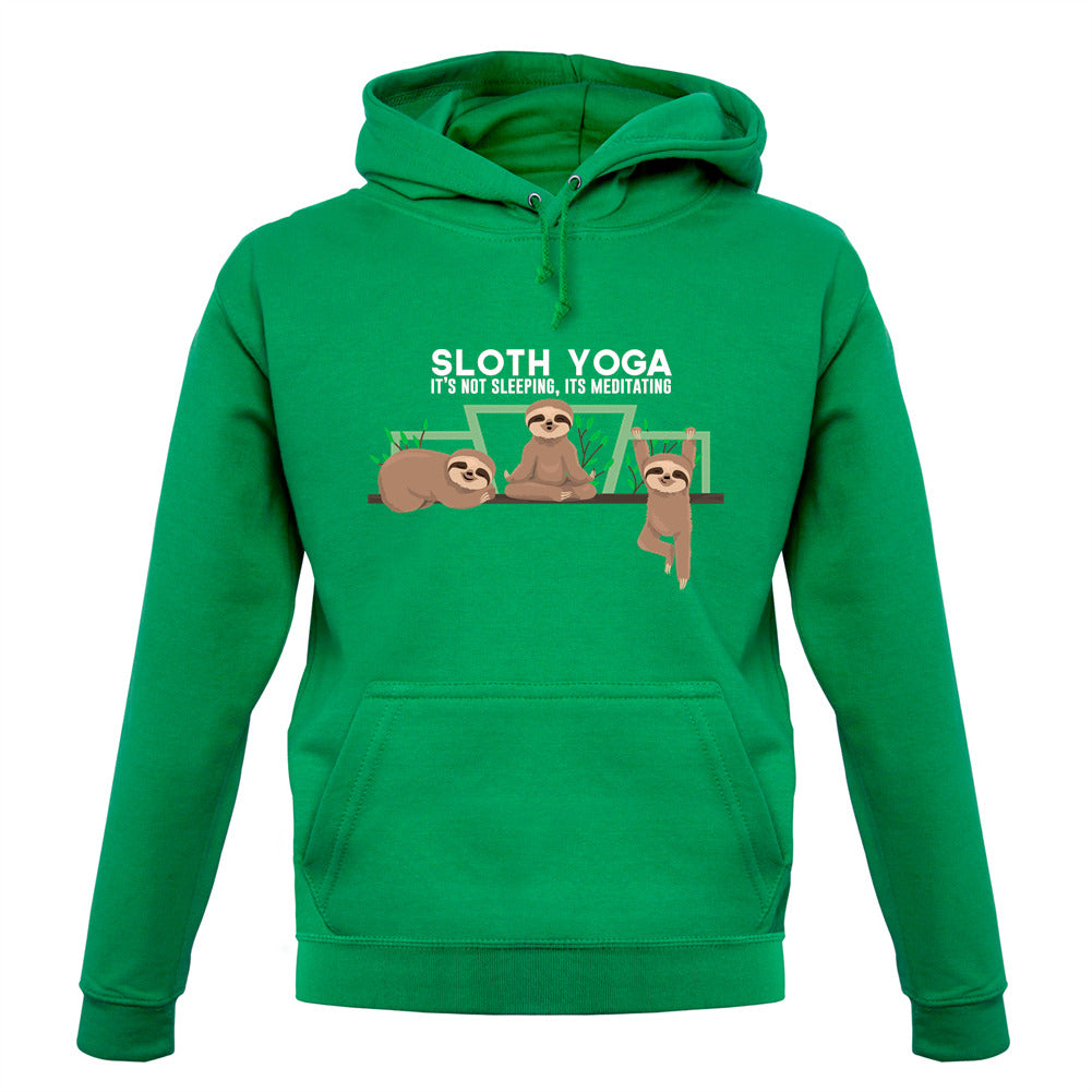 Sloth Yoga Unisex Hoodie Sloth Yoga Unisex Hoodie