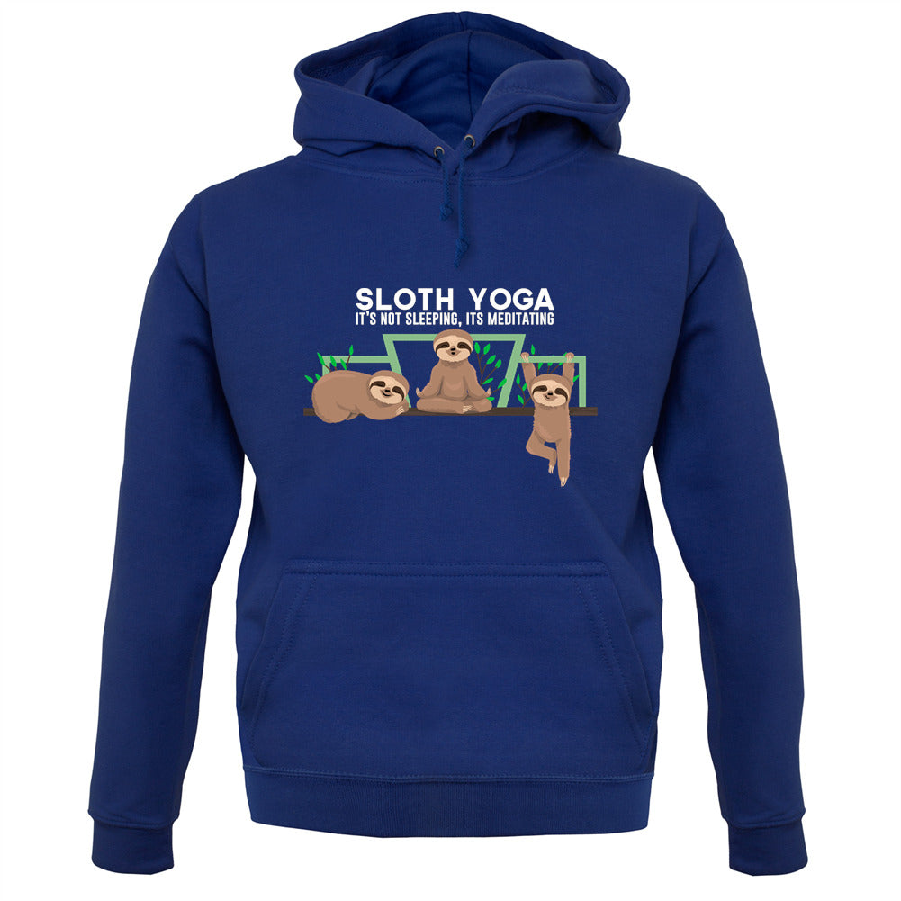 Sloth Yoga Unisex Hoodie Sloth Yoga Unisex Hoodie