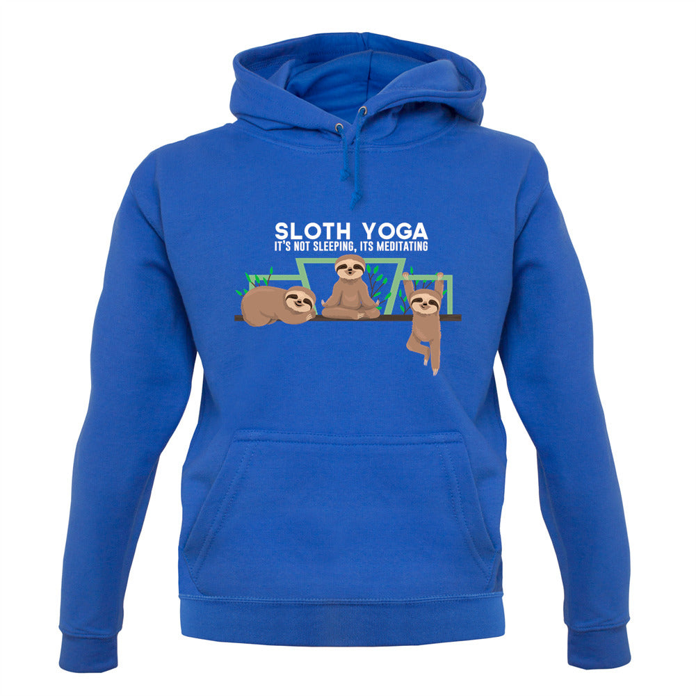 Sloth Yoga Unisex Hoodie Sloth Yoga Unisex Hoodie