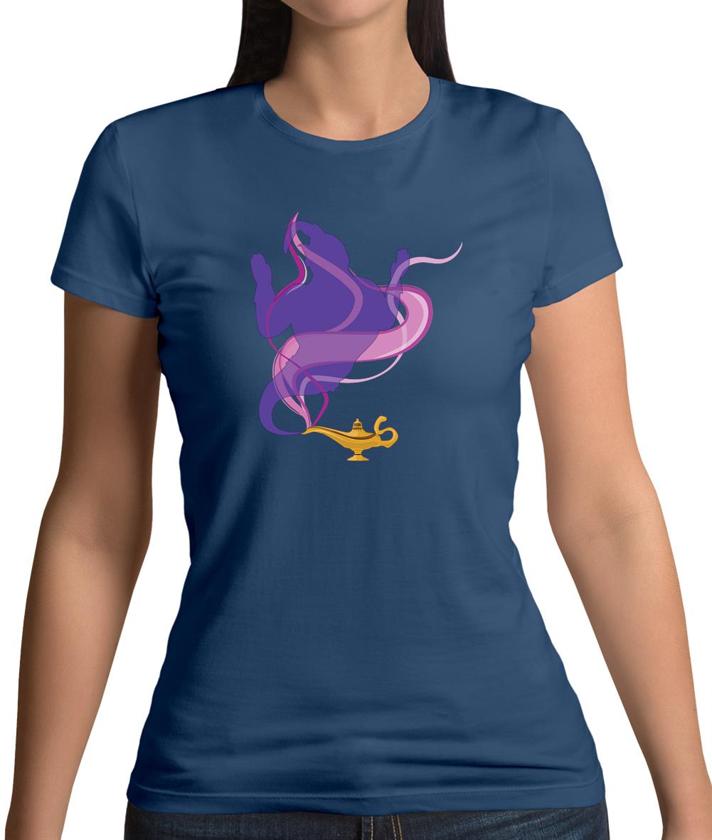 Genie In A Lamp Womens T-Shirt Genie In A Lamp Womens T-Shirt