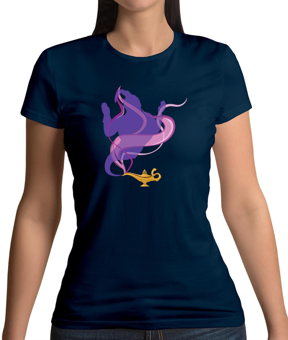 Genie In A Lamp Womens T-Shirt Genie In A Lamp Womens T-Shirt