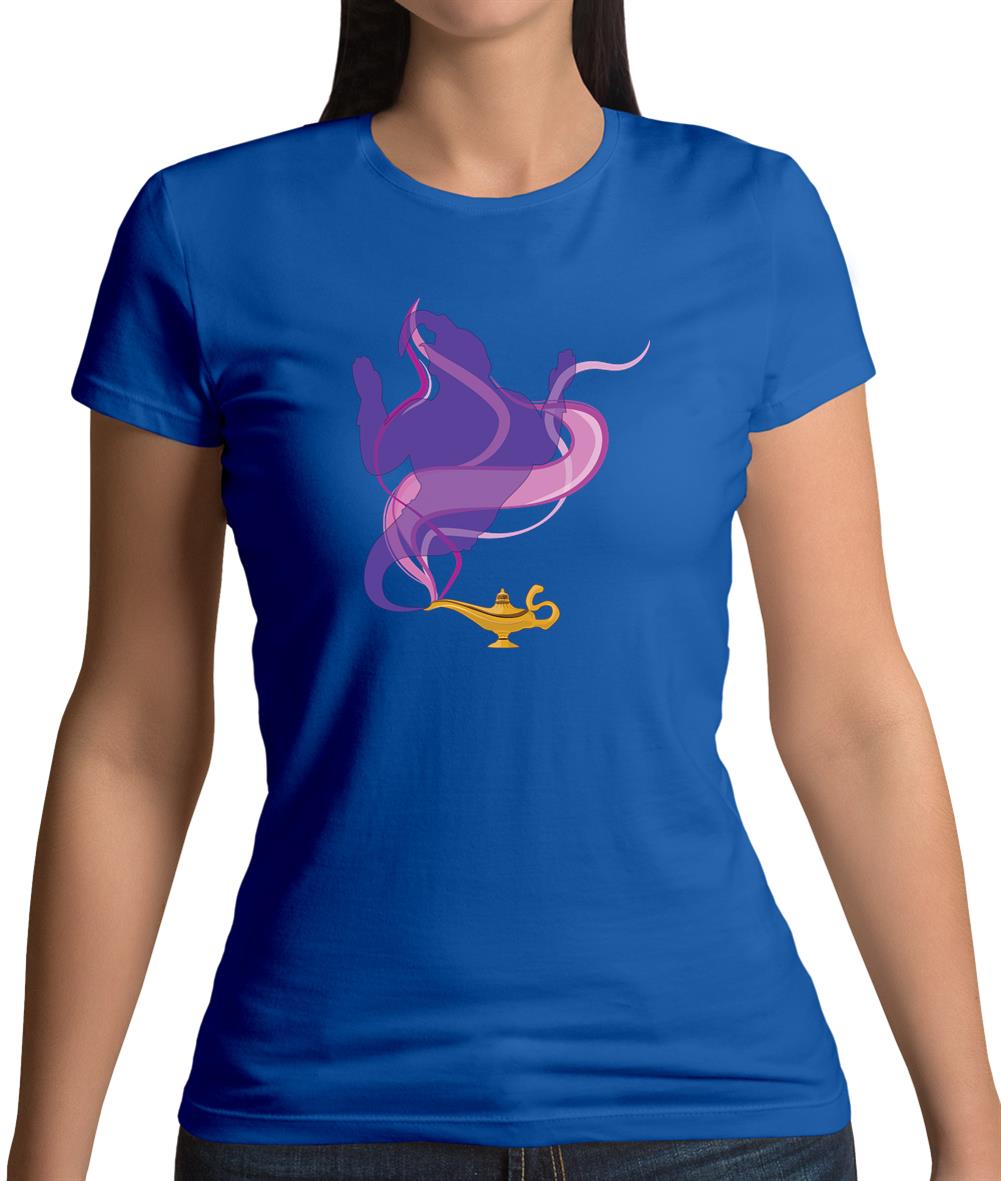 Genie In A Lamp Womens T-Shirt Genie In A Lamp Womens T-Shirt