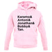 Queer Eye Name List Unisex Hoodie Queer Eye Name List Unisex Hoodie