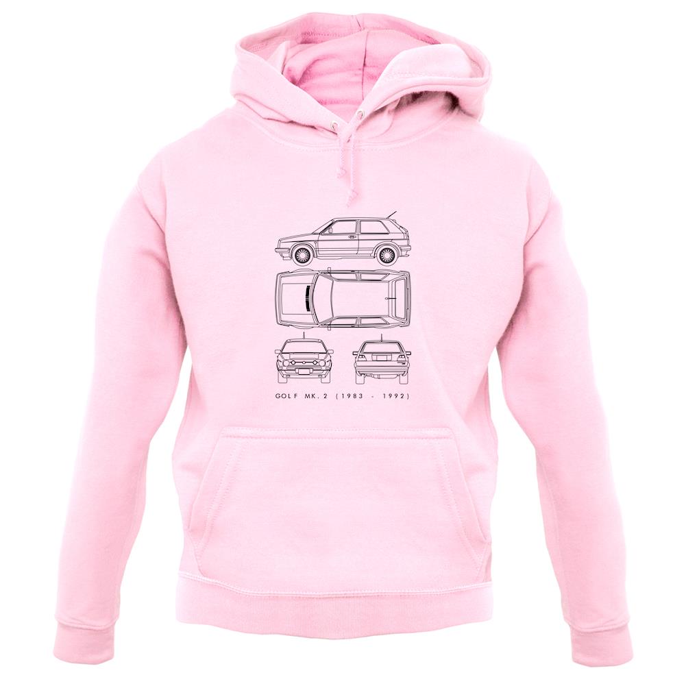4 View Golf Mk2 unisex hoodie 4 View Golf Mk2 unisex hoodie