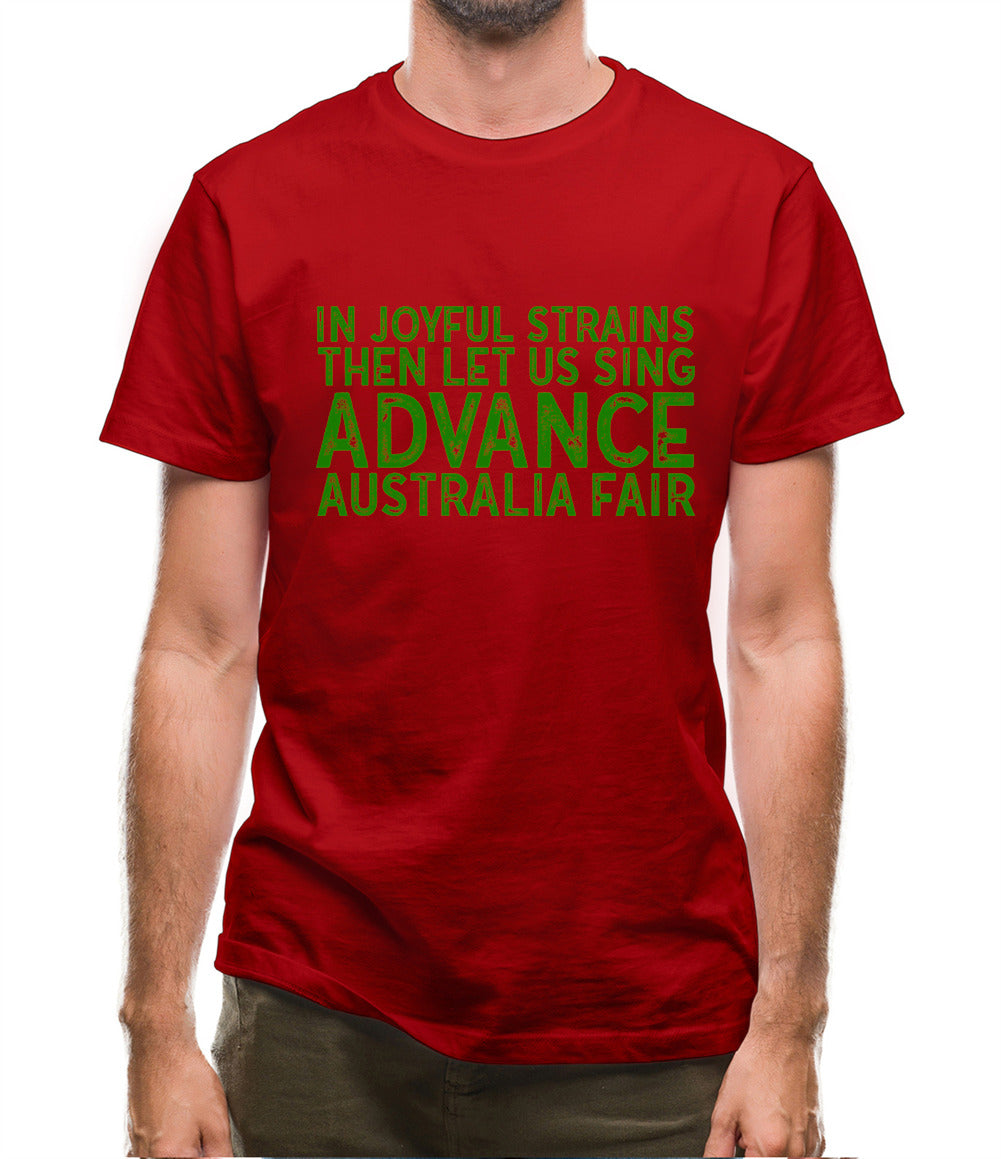 Advance Australia Fair Mens T-Shirt