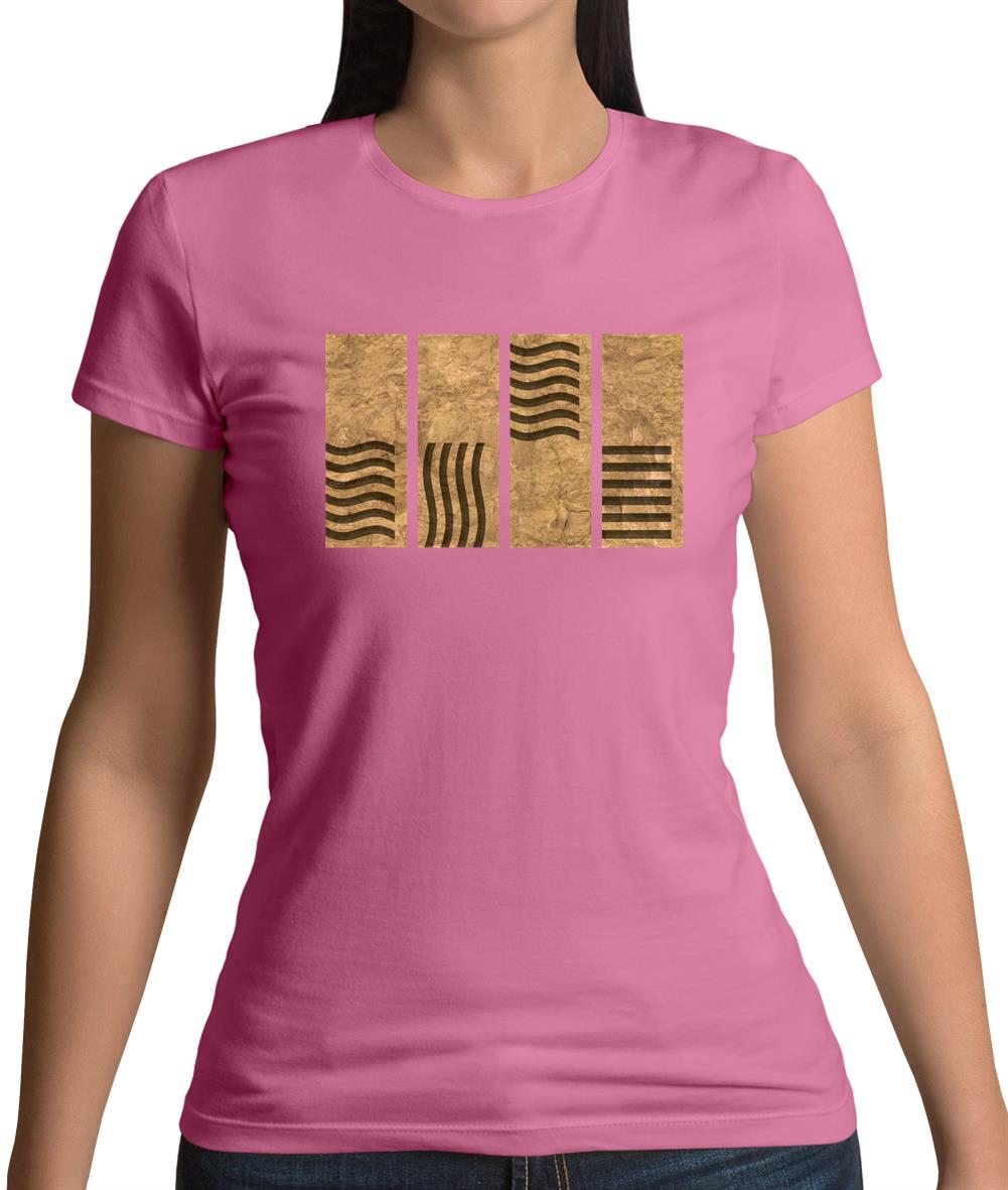 4 Element Stones Womens T-Shirt 4 Element Stones Womens T-Shirt