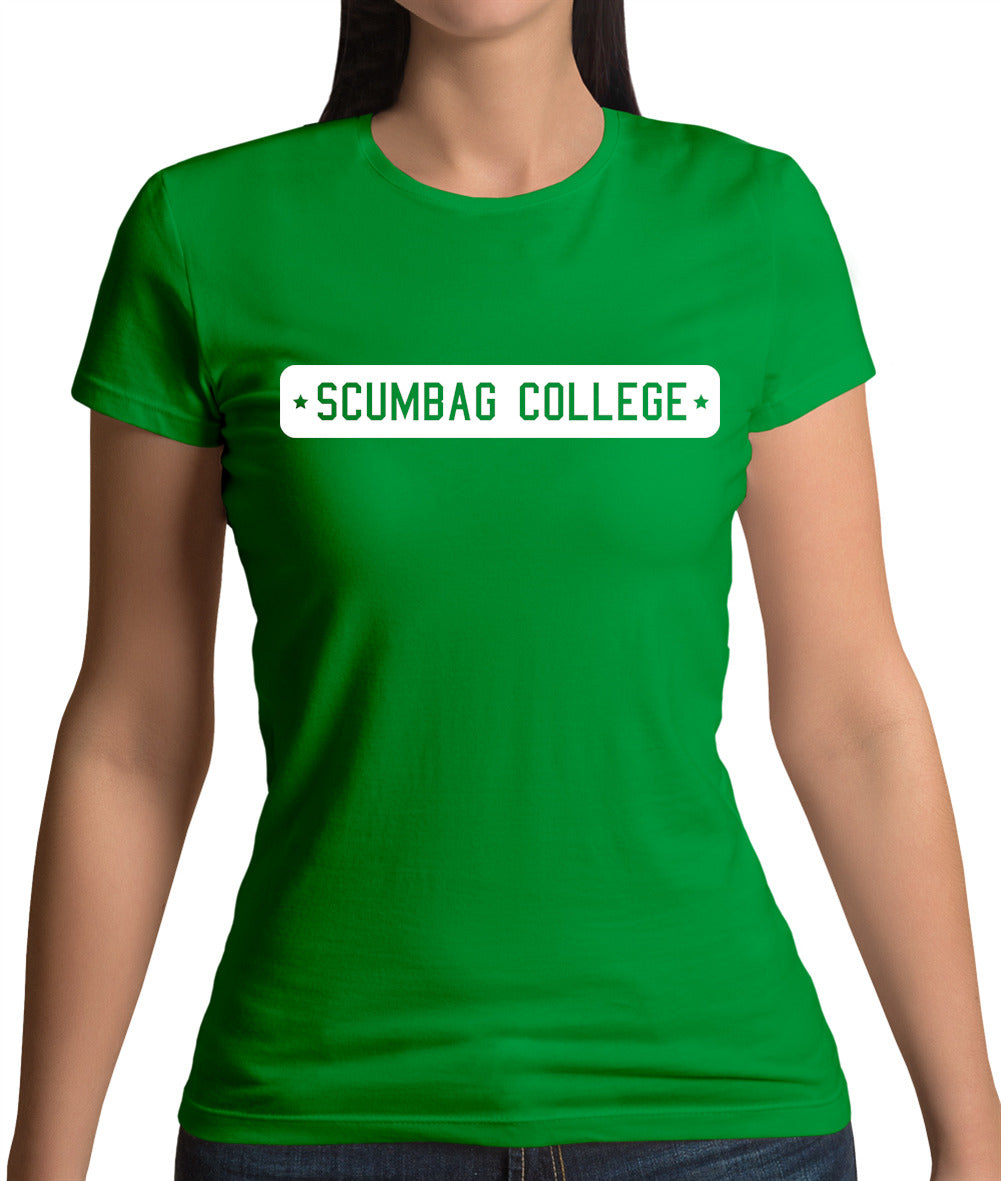 Scumbag College Womens T-Shirt Scumbag College Womens T-Shirt