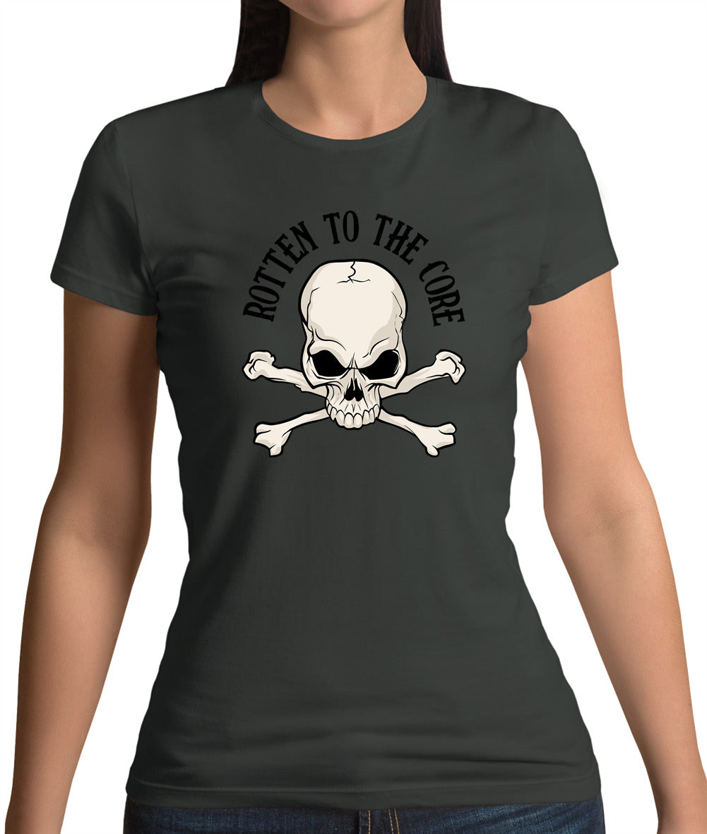 Rotten To The Core Womens T-Shirt Rotten To The Core Womens T-Shirt