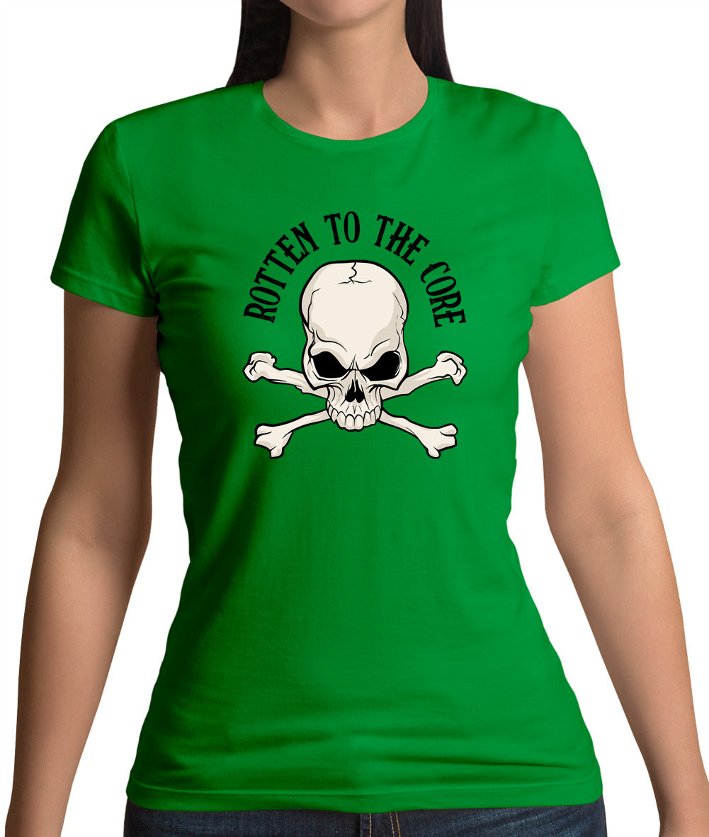Rotten To The Core Womens T-Shirt Rotten To The Core Womens T-Shirt
