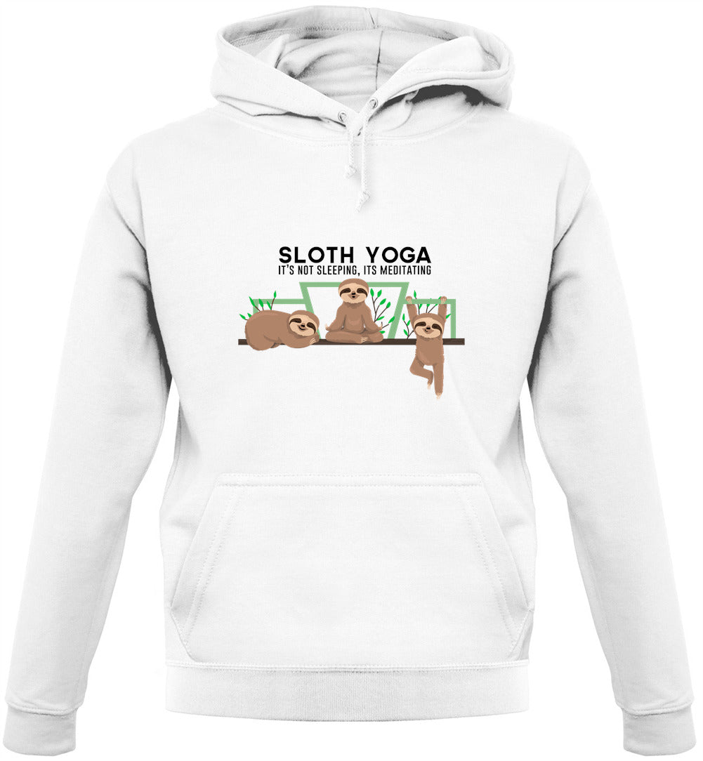 Sloth Yoga Unisex Hoodie Sloth Yoga Unisex Hoodie