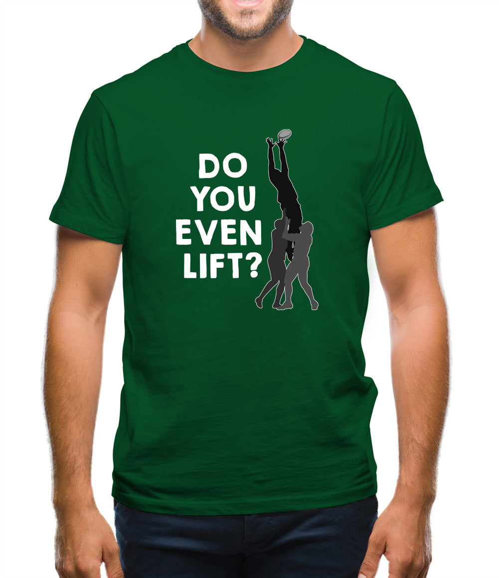 Do You Even Lift (Rugby Lineout) Mens T-Shirt Do You Even Lift (Rugby Lineout) Mens T-Shirt
