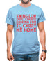 Swing Low, Sweet Chariot Mens T-Shirt Swing Low, Sweet Chariot Mens T-Shirt