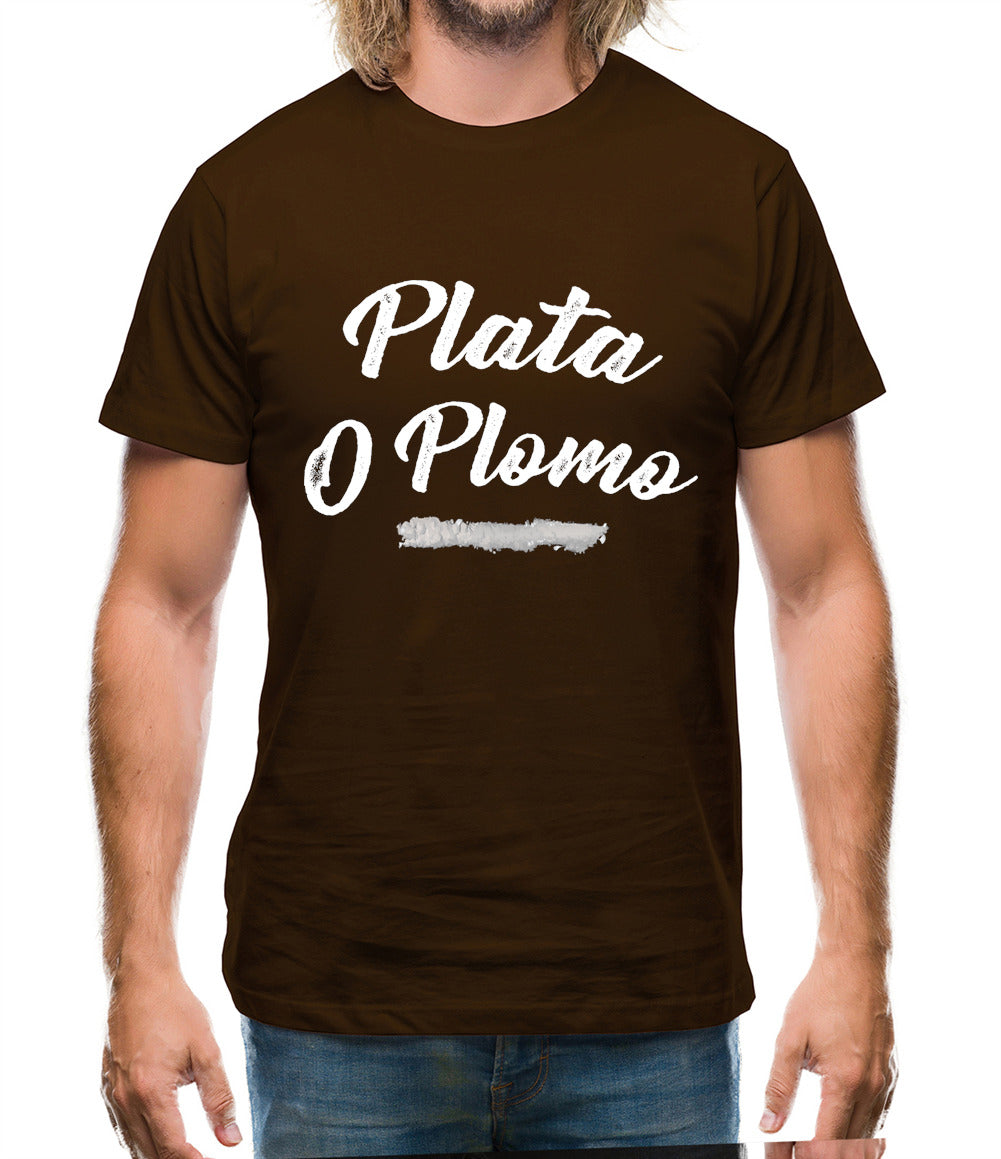 Plata O Plomo Mens T-Shirt Plata O Plomo Mens T-Shirt