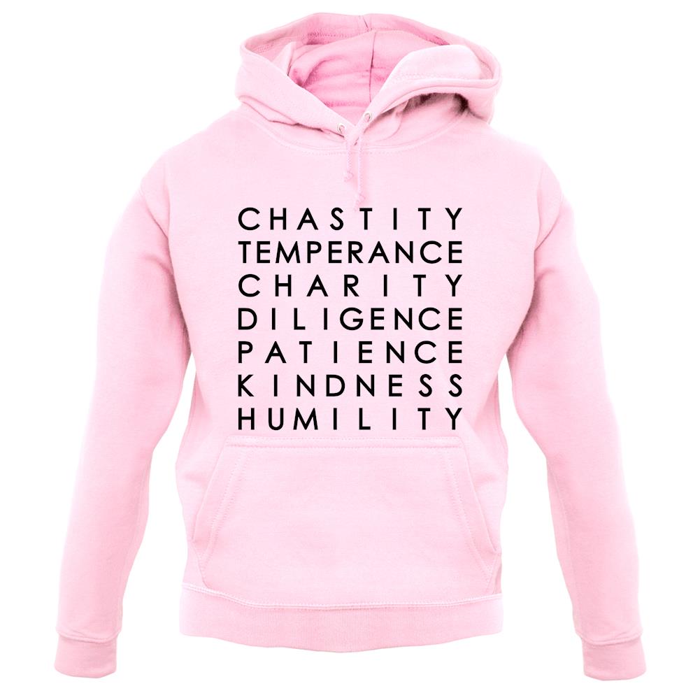 7 Catholic Virtues unisex hoodie 7 Catholic Virtues unisex hoodie