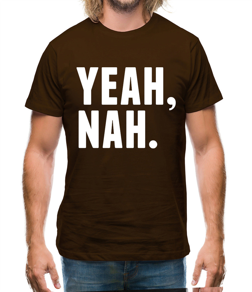 Yeah Nah Mens T-Shirt Yeah Nah Mens T-Shirt