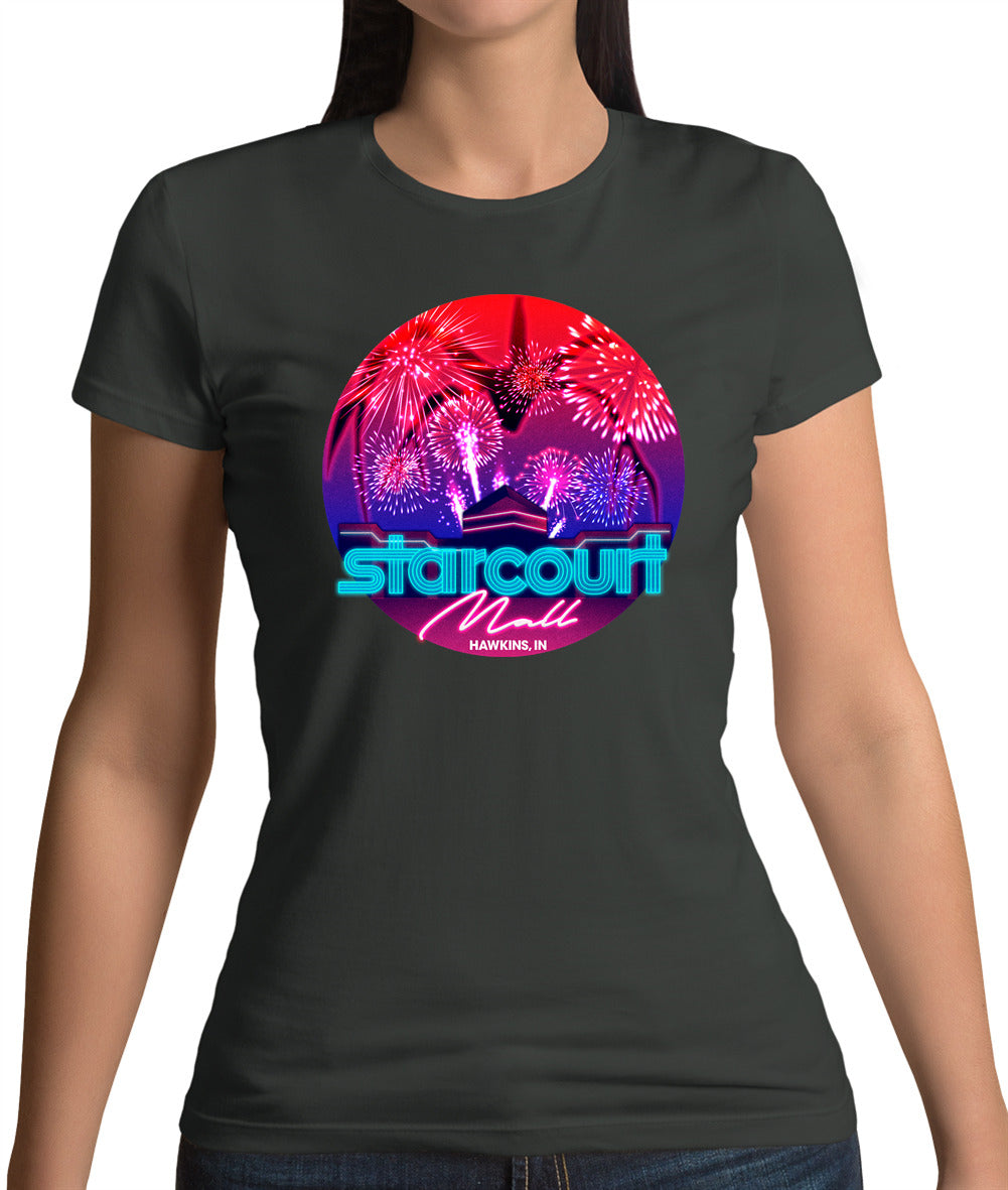 Starcourt Mall Womens T-Shirt Starcourt Mall Womens T-Shirt