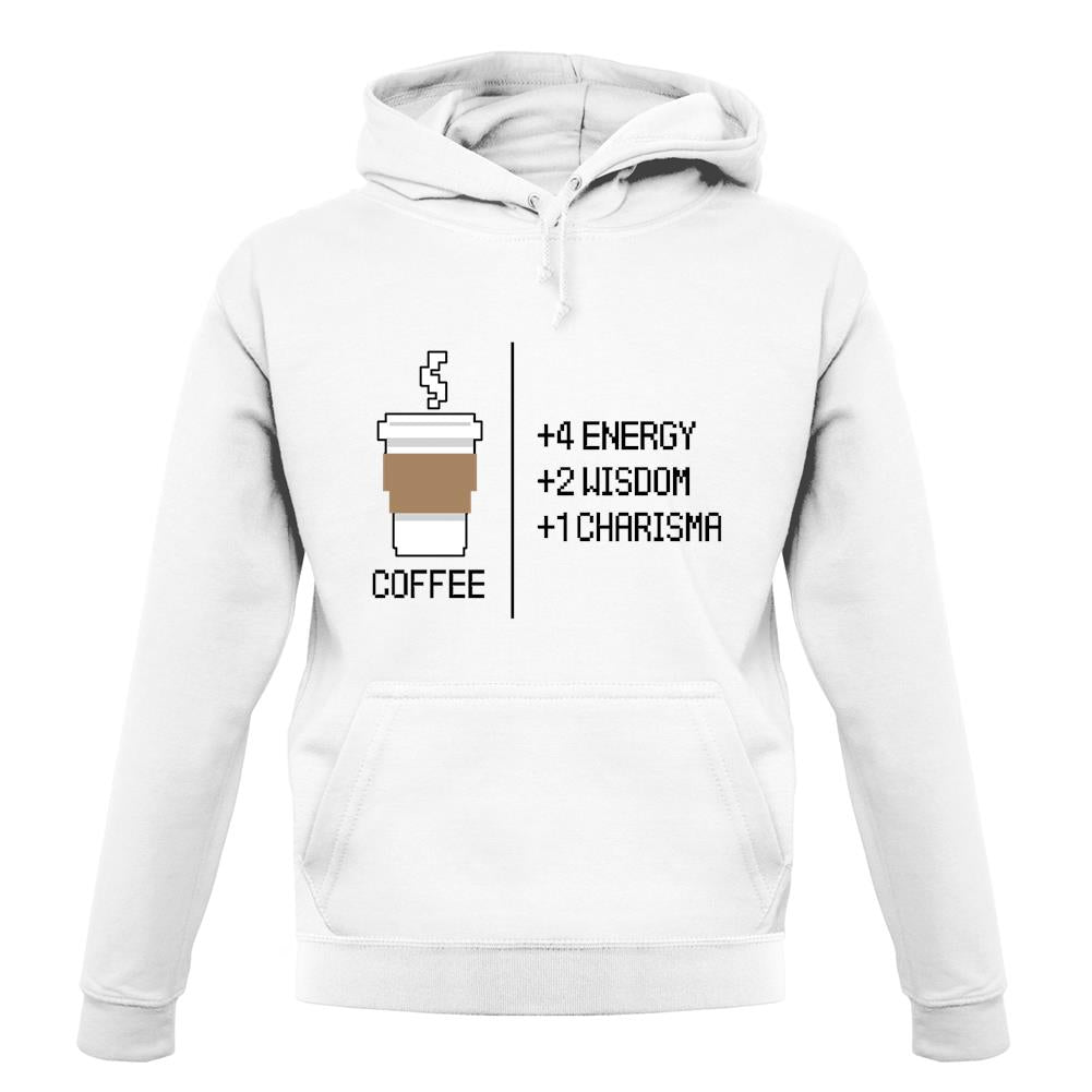 8 Bit Coffee unisex hoodie 8 Bit Coffee unisex hoodie