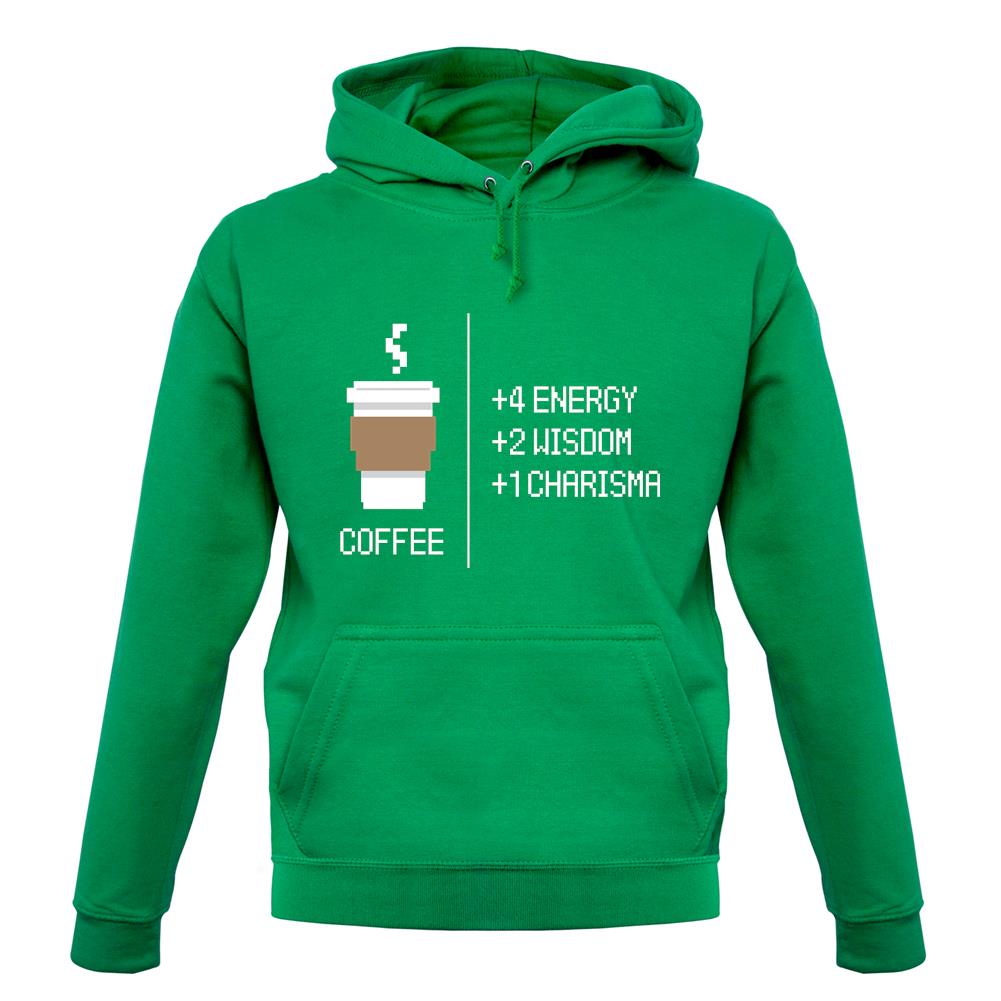 8 Bit Coffee unisex hoodie 8 Bit Coffee unisex hoodie