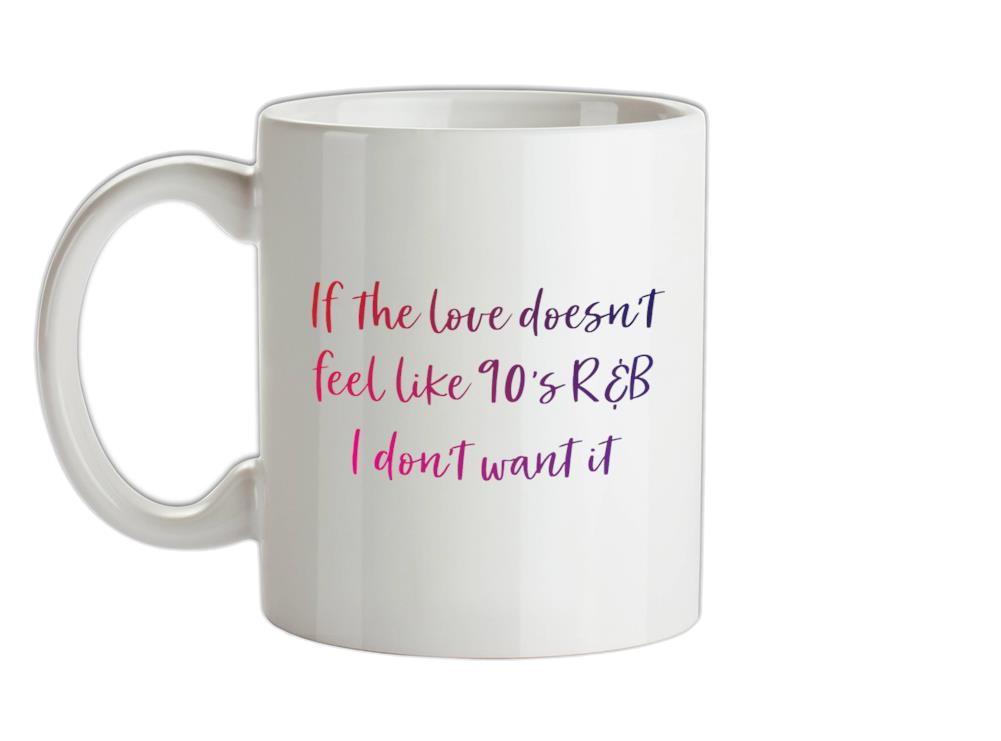 90's R&B Music Ceramic Mug