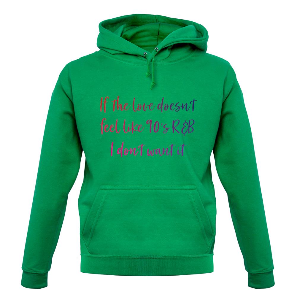 90's R&B Music Unisex Hoodie 90's R&B Music Unisex Hoodie