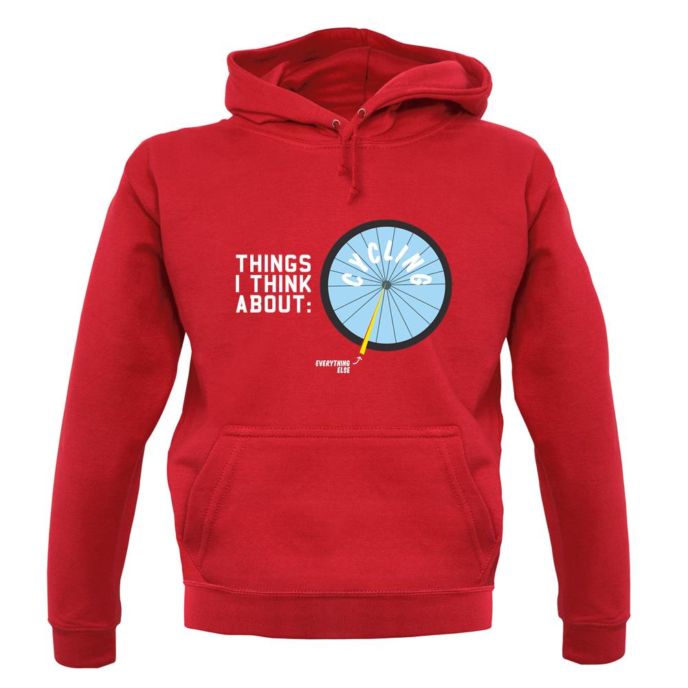 I Think About Cycling unisex hoodie I Think About Cycling unisex hoodie