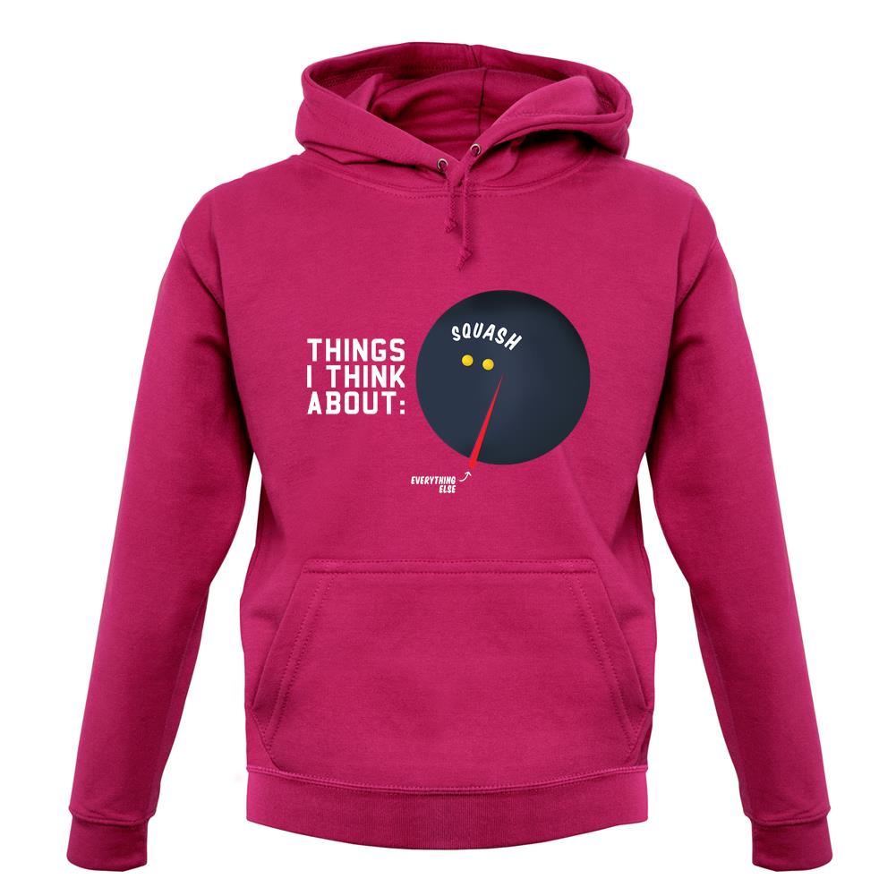 I Think About Squash unisex hoodie I Think About Squash unisex hoodie