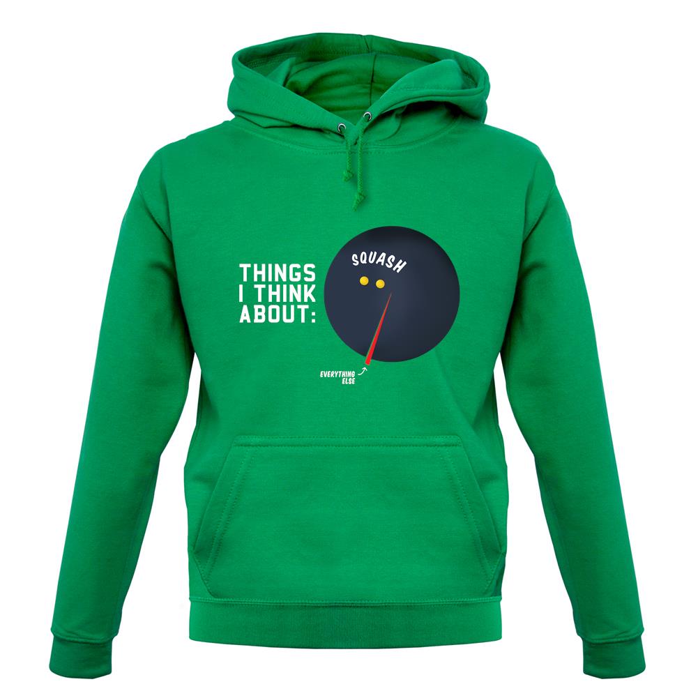 I Think About Squash unisex hoodie I Think About Squash unisex hoodie