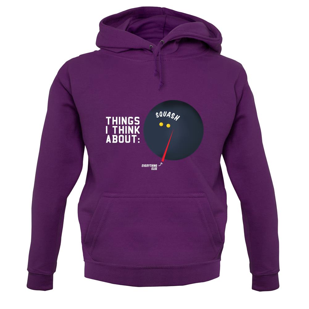 I Think About Squash unisex hoodie I Think About Squash unisex hoodie