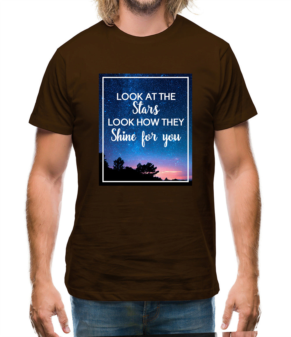 Look At The Stars Mens T-Shirt Look At The Stars Mens T-Shirt