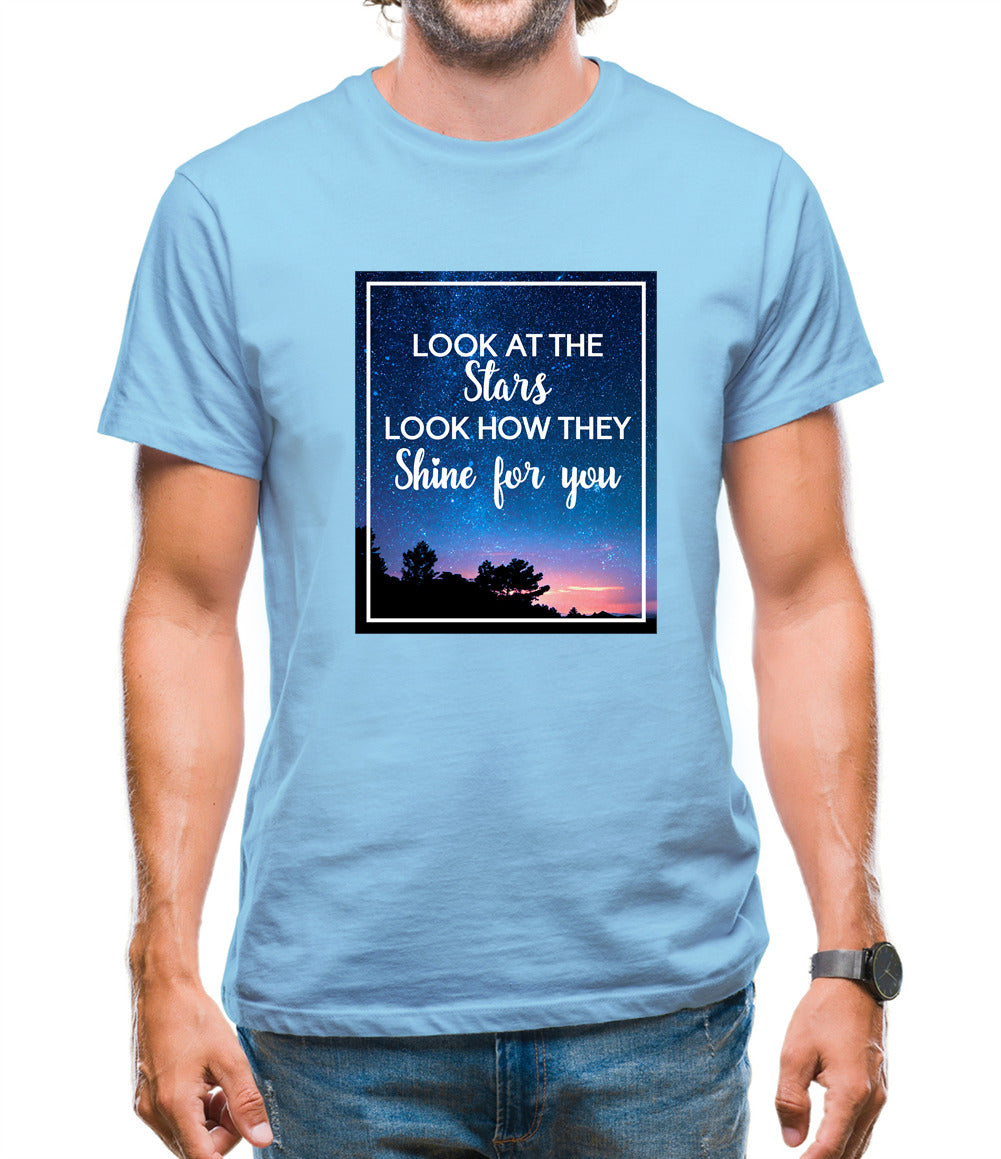 Look At The Stars Mens T-Shirt Look At The Stars Mens T-Shirt