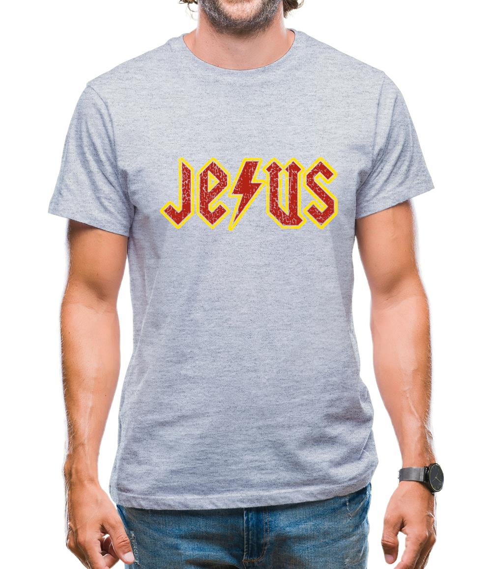 Jesus Rock Style Mens T-Shirt Jesus Rock Style Mens T-Shirt