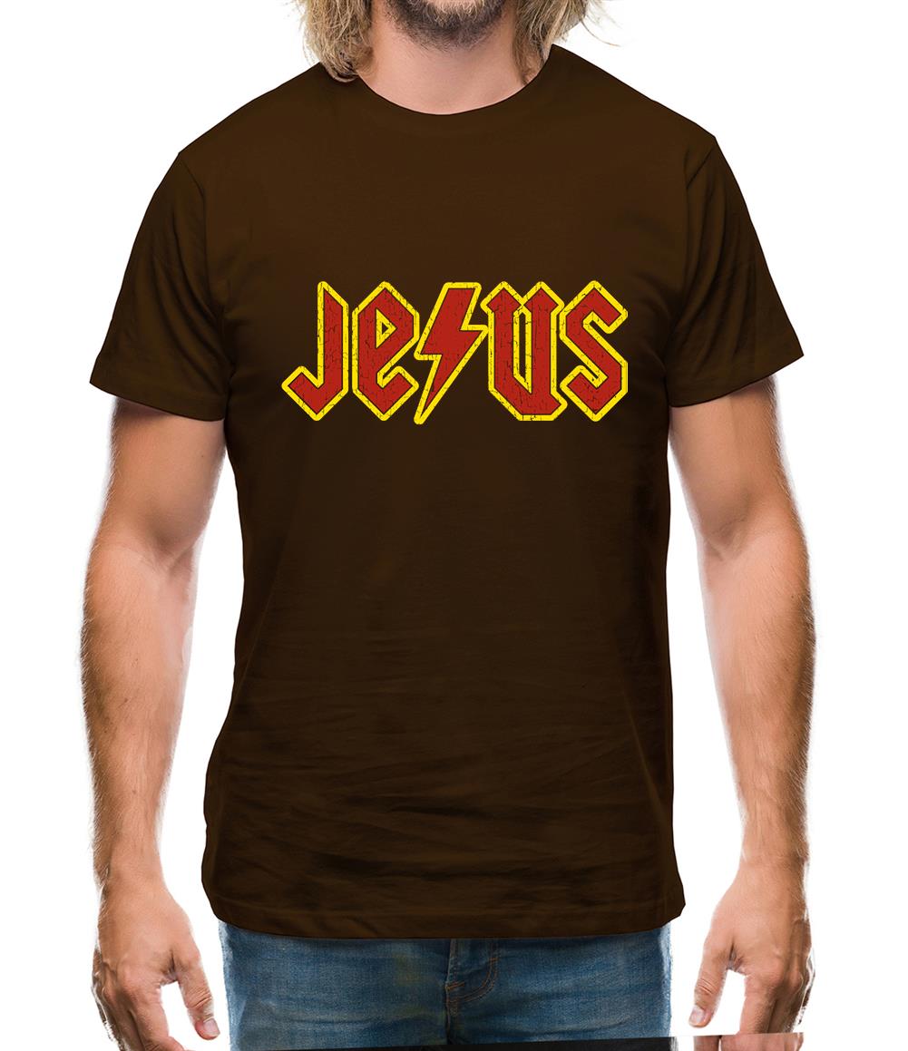 Jesus Rock Style Mens T-Shirt Jesus Rock Style Mens T-Shirt