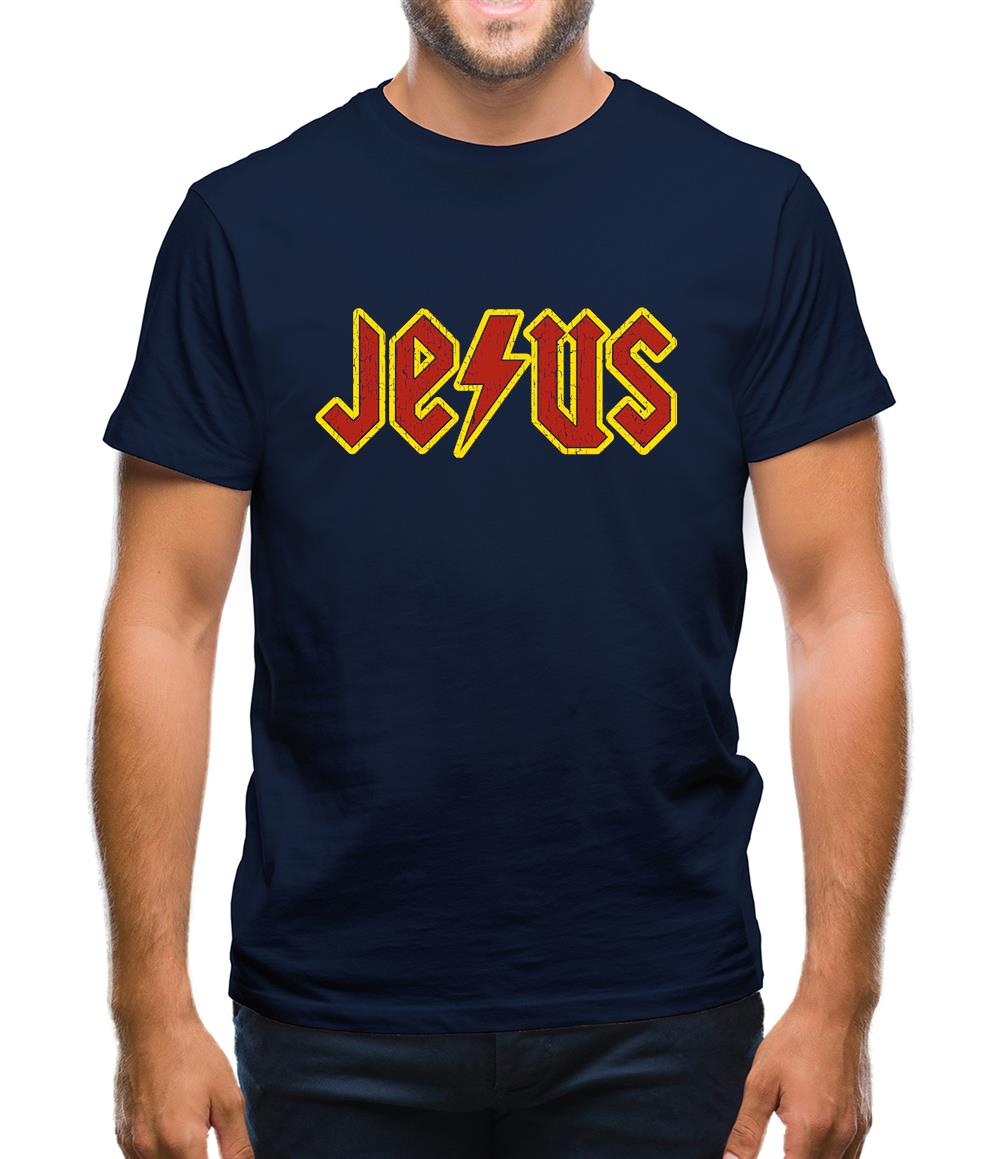 Jesus Rock Style Mens T-Shirt Jesus Rock Style Mens T-Shirt